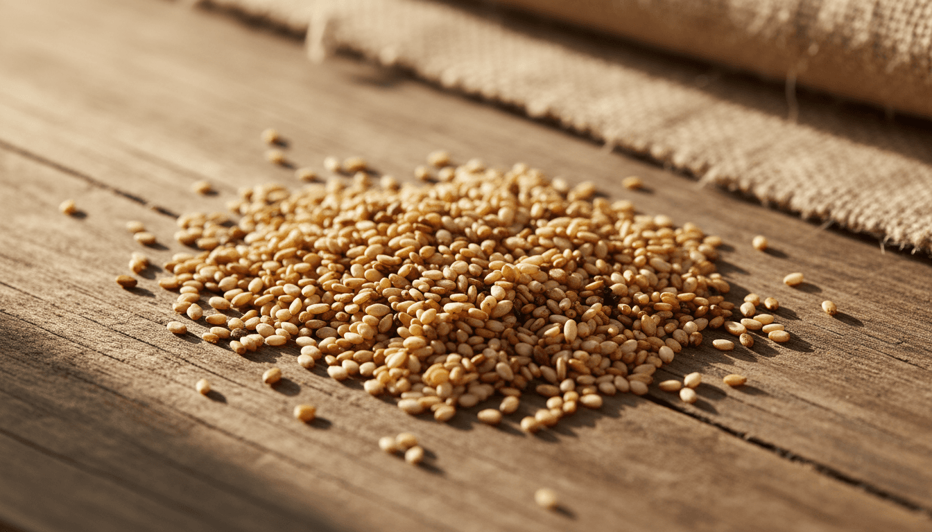 Sesame seed grades and standards
