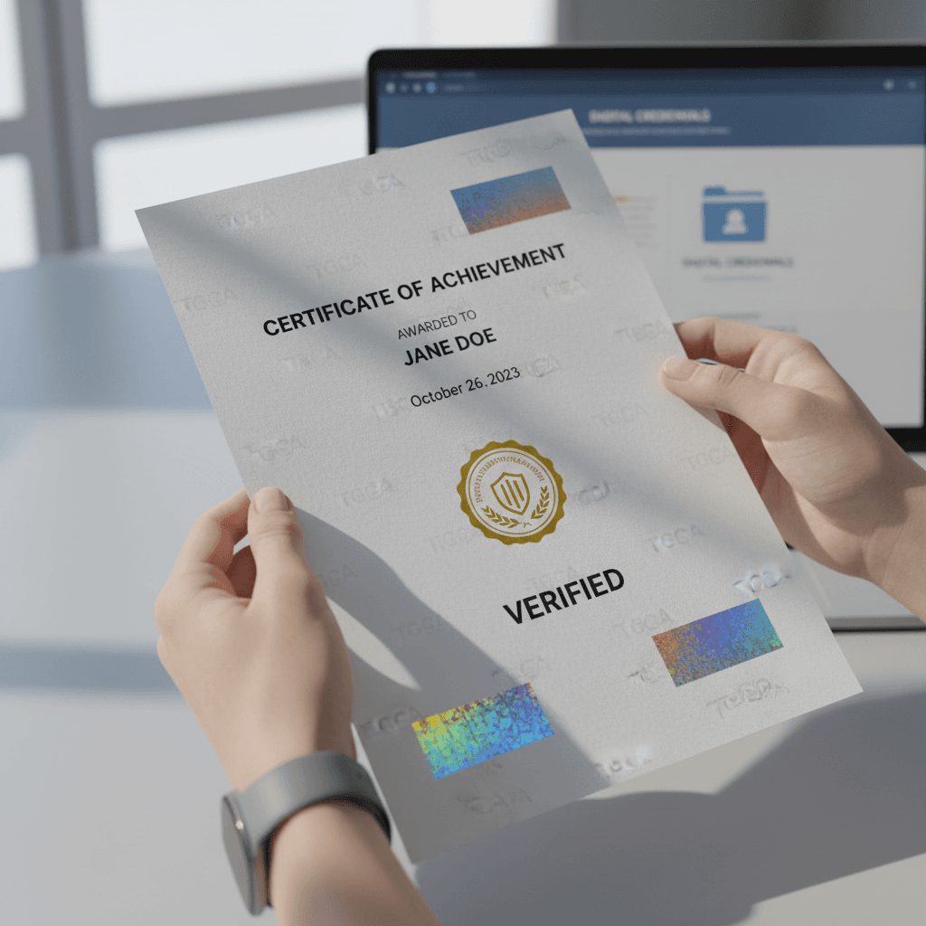 ISO quality management certification